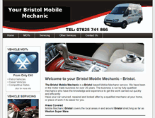 Tablet Screenshot of bristolmobilemechanic.com